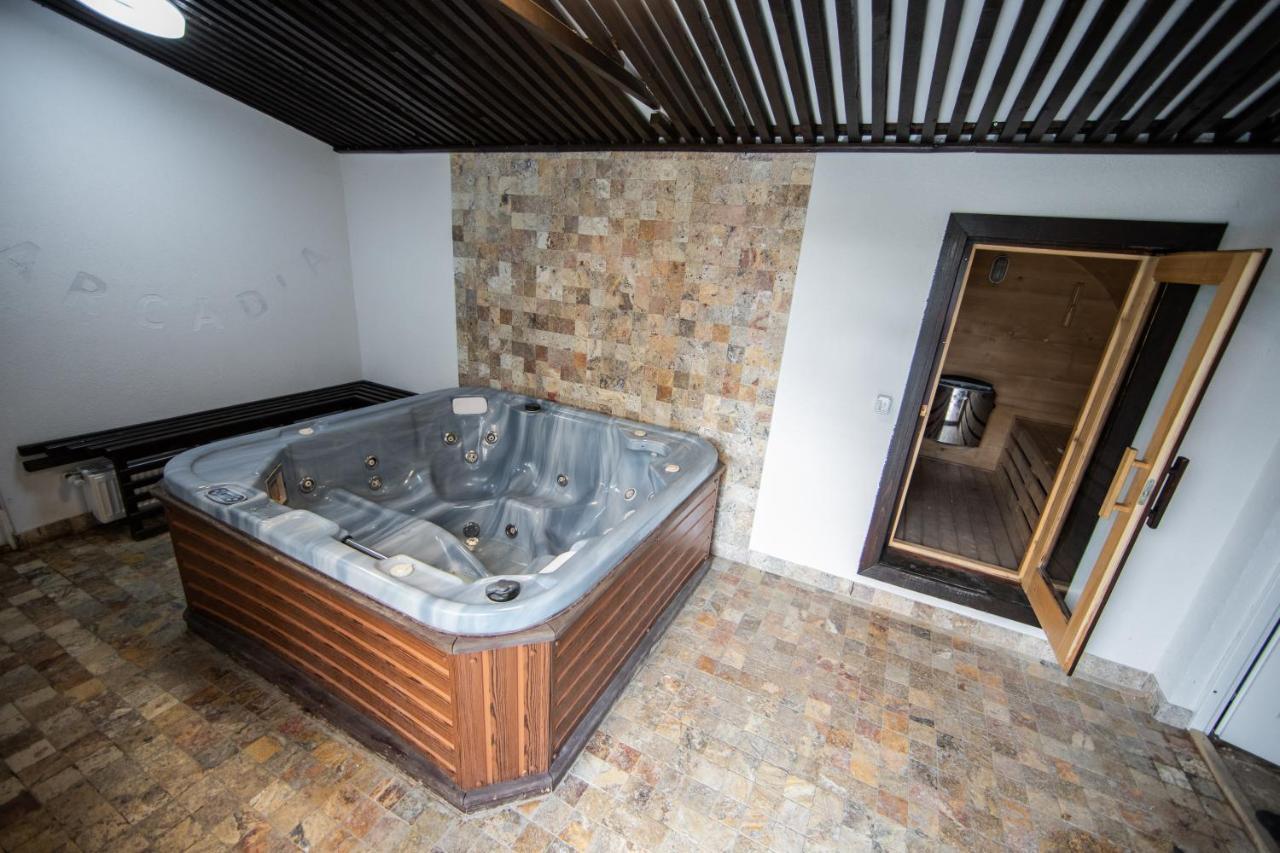 Casa Arcadia 1 Piscina,Jacuzzi, Sauna Buzău Exterior foto